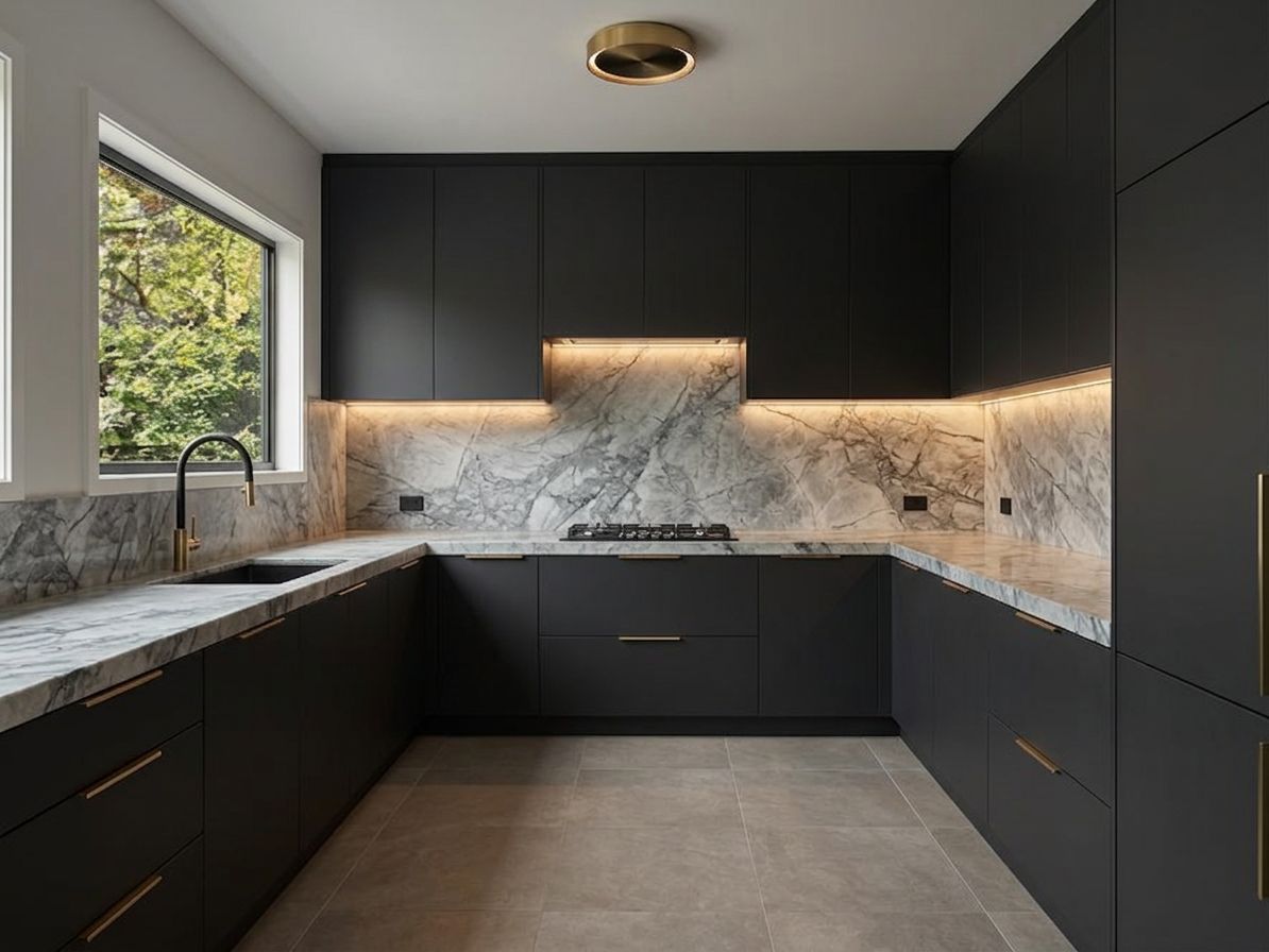 Custom kitchen cabinets in Kew Melbourne
