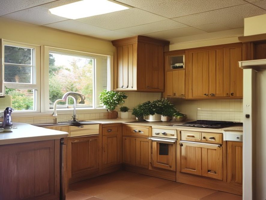 Toorak kitchen before custom cabinetry renovation